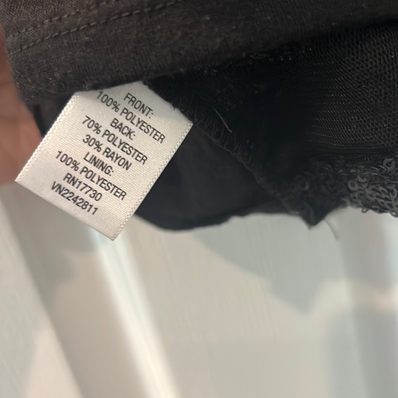 Short sleeve matte sequined top from Xhilaration size XL - Picture 7 of 7